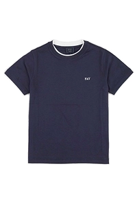 Fay Kids Crewneck T-Shirt