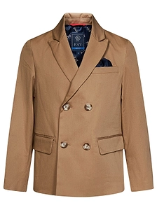 Fay Kids Double-Breasted Tailored Blazer