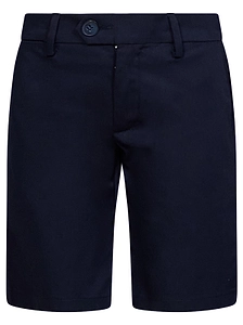 Fay Kids Logo-Embroidered Stretched Shorts