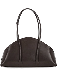 Sculpted Handle Shoulder Bag