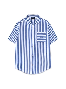 Fay Kids Mc Striped Shirt