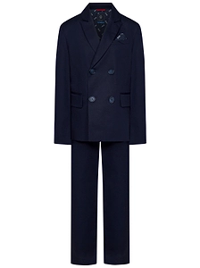 Fay Kids Straight Hem Two-Piece Suit