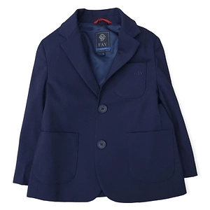 Fay Kids Single-Breasted Tailored Blazer