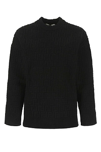 Fendi Monogram Embossed Knit Jumper