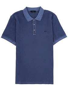 Fay Logo Detail Polo Shirt