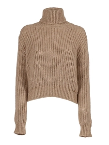 Fay Logo Detail Turtleneck Jumper