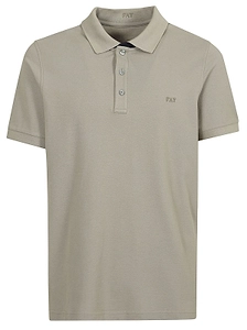 Fay Logo Cotton Polo Shirt