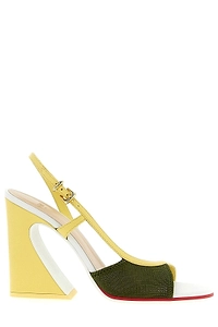 Fendi Arco Asymmetric High-Heel Sandals