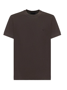 Fay Logo Piqué T-Shirt