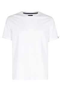 Fay Logo Patch Crew-Neck T-Shirt
