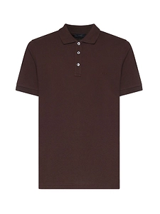 Fay Logo Short-Sleeve Polo Shirt