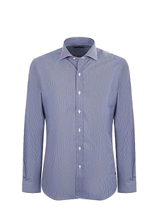 Fay Patterned Cotton Shirt