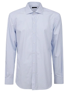 Fay Pinstriped Long Sleeve Shirt