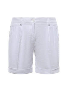 Fay Pleated Cuffed Shorts
