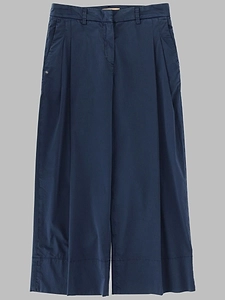 Fay Pleated Wide-Leg Pants