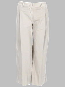 Fay Pleated Wide-Leg Pants