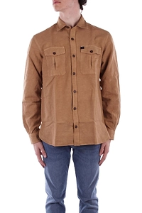 Fay Pocket Detail Buttoned Shirt