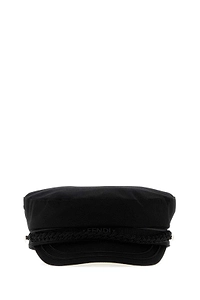 Fendi Braided Rope Detail Sailor Style Hat