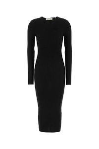 Fear Of God Essentials Rib Long Sleeve Knitted Dress