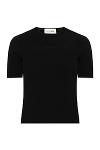 Fear Of God Essentials Logo Embroidered Ribbed-Knit Top