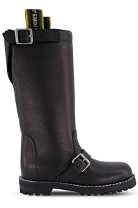 Fendi Commando Buckled Boots