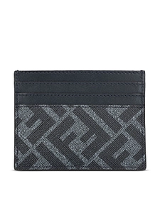 Fendi Logo Detailed Card Holder