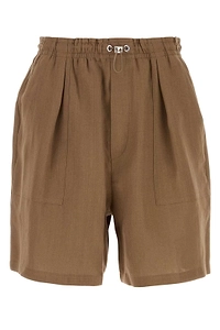 Fendi Drawstring Bermuda Shorts