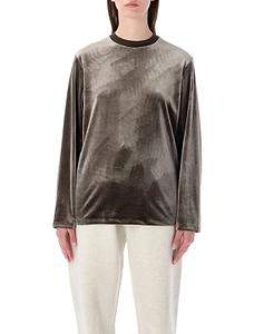Fear Of God Essentials Velour Long Sleeve T-Shirt