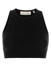 Fear Of God Essentials Waffle Crop Performance Top