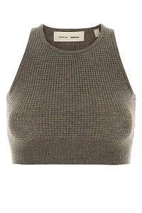 Fear Of God Essentials Waffle Crop Performance Top