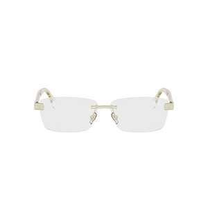 Fendi Eyewear Rectangular Rimless Glasses