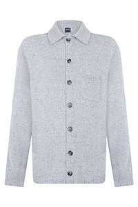 Fedeli Button-Up Long-Sleeve Cardigan