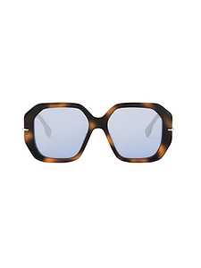 Selleria Geometric Frame Sunglasses