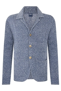 Fedeli Buttoned Patch-Pocket Cardigan