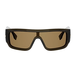 Fendi Eyewear Shield Frame Sunglasses