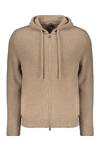 Fedeli Zip-Up Hooded Sweater