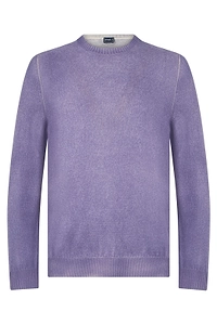 Fedeli Cashmere Crew-Neck Knitted Sweater