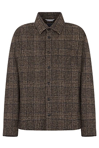 Fedeli Checked Single-Breasted Jacket