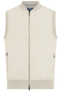 Fedeli Zip-Up Padded Gilet Jacket