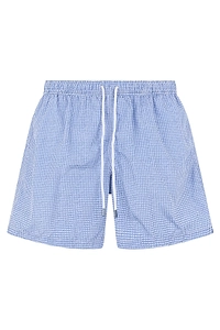 Fedeli Checked Swim Shorts