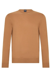Fedeli Crew-Neck Knitted Sweater