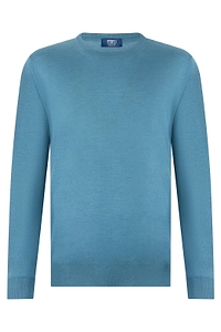 Fedeli Crew-Neck Knitted Sweater