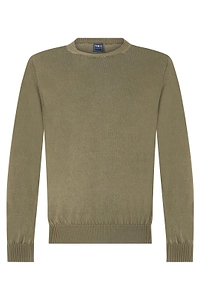 Fedeli Crew-Neck Knitted Sweater