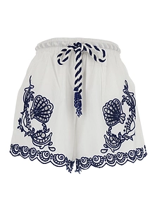 Federica Tosi Garden Tiles Richelieu Shorts