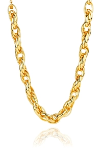 Federica Tosi Lace Rose Chain Necklace