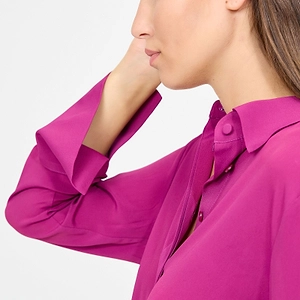 Federica Tosi Long-Sleeve Button Blouse