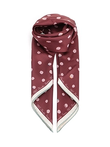 Fendi Falena Dots Printed Square Scarf