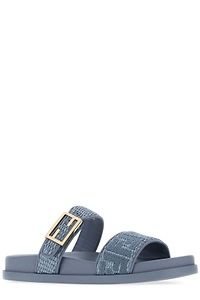 Fendi Feel Chicc Buckled Slides
