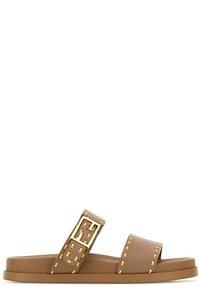 Fendi Feel Double-Band Slides
