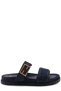 Fendi Feel Ff Buckled Sandals